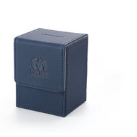 Boîte de collecte aimant rabat stockage extérieur commerce Yugioh Tarot support de jeu Sidewinder Flip PU cuir Deck cartes