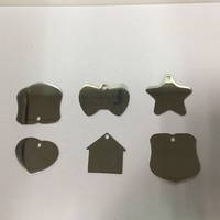 Etiquetas de Acero Inoxidable al por Mayor, Etiquetas de Identificación Personalizadas para Mascotas de Aluminio Anodizado Negro, Grabadas y Personalizables