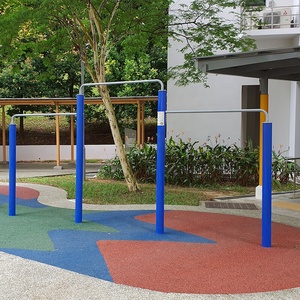 <span class=keywords><strong>Barre</strong></span> horizontale en acier durable pour l'entraînement en plein air, l'entraînement <span class=keywords><strong>de</strong></span> rue et les équipements d'exercice <span class=keywords><strong>de</strong></span> parc pour le sport - Product Image 3