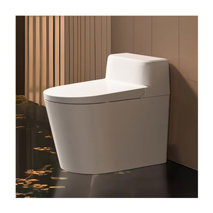 Salle de bain électrique moderne haut de gamme <span class=keywords><strong>WC</strong></span> chasse automatique cuvette de toilette intelligente toilette intelligente avec réservoir de préoccupation - Product Image 1