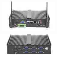 Pabrik kinerja tinggi disesuaikan kotak Mini Pc I7 CPU tanpa kipas kotak PC dengan 4 GPIO 8 USB 6 RS232