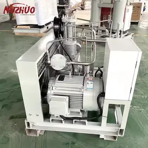 NUZHUO konteyner oksijen silindiri dolum makinesi 8-250bar takviye kompresörü Oksigen endonezya'da sıcak satış
