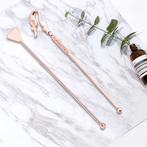 Palitos de Coquetel e Mexedores de Bar Modernos em Aço Inoxidável Ecológicos de 19cm para Festas, Hotéis e Restaurantes - Product Image 2
