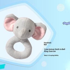 Cuscino Giocattolo per Neonati Maschi 0-1 Anno, Peluche Corto per Afferrare e Calmare - Product Image 3