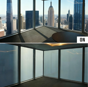 Film Kaca Pintar <span class=keywords><strong>PDLC</strong></span> Peredup Elektrik Privasi yang Dapat Diubah, Harga Terjangkau, Blokir UV, Berbasis Roll untuk Jendela Kaca Bangunan Rumah - Product Image 3