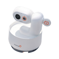 2025 KI-Haustier-Begleiter-Roboter Rechteckig 3,6 Zoll Bildschirm Auto-Follow für Hunde & Katzen 360° Kamera HD 1080p Vlog-Creator Smart Home Monitor ABS