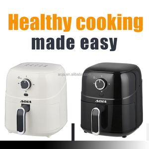 Friteuse à air électrique moderne AOJA 2,3 L avec bouton mécanique, 800 W, revêtement antiadhésif, écran LCD, gril multifonctionnel pour la cuisine domestique - Product Image 6