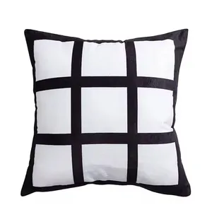 Amazon Top Sale Polyester Panel Plush Throw 8 Inch Sublimation Pillow Blank Printed Logo Custom Design On Pillow Cover