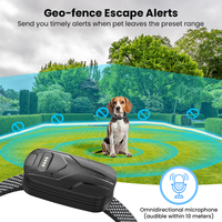 GPS 4G étanche traceur GPS pour animaux de compagnie dispositif de suivi GPS pour animaux de compagnie anti-perte avec système de suivi Web SMS APP