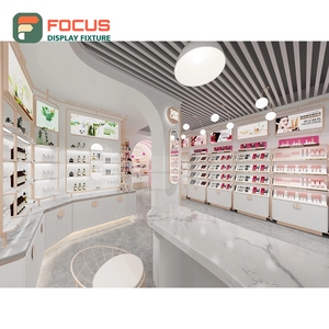 Modern Boutique Store Glass Retail Fixture Solution Provider Cosmetic Shop Design - Product Image 5