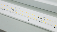 Barre lumineuse LED linéaire 2FT 4FT 8FT 40W 80W 130lm/W 100-277V pour bureau, magasin, garage CE RoHS