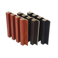 Chine Solide Bardage Faux Panneaux Latte Panneau Acoustique Mur Plafond Décoration Bois Laminé Planches/Blockboards