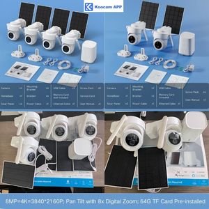 HomeBase 4-Kamera Kiti KooCam Güvenlik <span class=keywords><strong>CCTV</strong></span> Kamerası PTZ Renkli Gece Görüşlü Akıllı Kablosuz 360 °   Otomatik Çok Bölgeli Takip 2 Yönlü Ses - Product Image 2