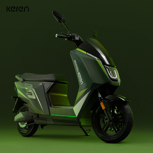 Scooter Eléctrico Keren de Alta Velocidad (70KM/H) con Batería de Plomo-Ácido de 72V 35Ah y Largo Alcance, en Blanco y Negro - Product Image 4