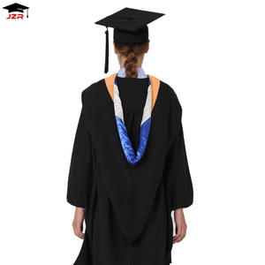 Personalizar 16 combinaciones de colores disponibles Personalizar Academic Master Deluxe Graduation Hood - Product Image 3