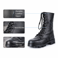 Bottes tactiques d'hiver Zennison Factory imperméables pour la randonnée sur neige, camouflage, polaire thermique, entraînement tactique
