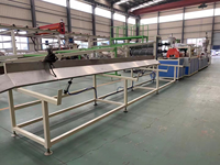 Ligne d'extrusion de profilés PVC série YF |   Extrudeuse à double vis conique pour profilés de fenêtres et de portes en PVC UPVC et profilés en bois-plastique WPC