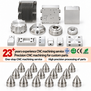 Pieza de Aluminio de Precisión Personalizada, Piezas de Prototipo de Aluminio de Alta Precisión Mecánica, Servicios de Mecanizado de Piezas Metálicas por Fresado CNC - Product Image 1