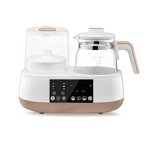 Double chauffe-<span class=keywords><strong>biberon</strong></span> électrique professionnel d'<span class=keywords><strong>allaitement</strong></span> pour bébé, chauffe-lait rapide avec stérilisateur - Product Image 1