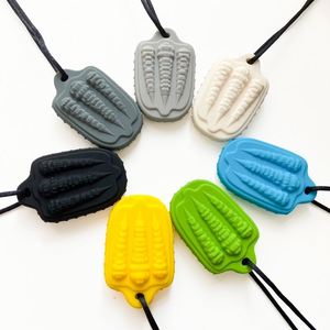 Collar Mordedor Sensorial de Silicona con Forma de Garra de Dragón para Autismo, Juguete Suave No Tóxico para Bebés y Niños, Venta al por Mayor - Product Image 3