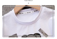 Ensembles de vêtements pour bébés garçons en coton, version coréenne, vêtements à manches courtes pour petits enfants, costumes d'été