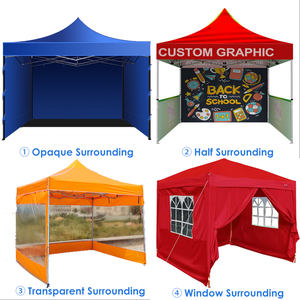 Tente rétractable pour événements en plein air, personnalisée, 10 pieds <span class=keywords><strong>x</strong></span> 10 pieds, résistante, pour toutes les saisons, fabriquée en Chine - Product Image 4