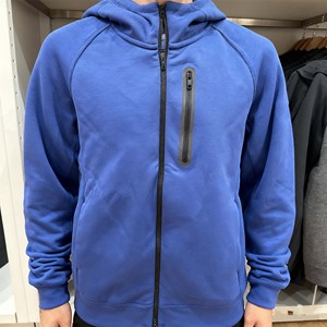 เสื้อฮู้ดซิปผู้ชายแบบเทคฟลีซ ระบายอากาศได้ดี ทรงสลิมฟิต เหมาะสำหรับออกกำลังกายและสวมใส่ในชีวิตประจำวัน - Product Image 2