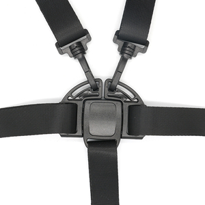 อุปกรณ์เสริมรถเข็นเด็ก สายรัด 5 จุด เข็มขัดนิรภัยในรถยนต์สําหรับเด็ก เด็กทารก สายรัด 5 จุด สายรัดเก้าอี้สูง - Product Image 4