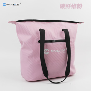 Sac à bandoulière de plage robuste en bâche PVC 500D avec fermeture éclair, sac imperméable pour femme - Product Image 2