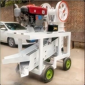 फास्ट-इंस्टॉल मिनी मोबाइल p150x250 जबड़े क्रशर वाइटिंग स्क्रीन राजमार्ग निर्माण खनन के लिए पोर्टेबल रॉक मशीन - Product Image 2