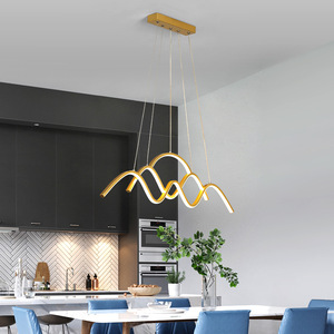 Lámpara Colgante LED Minimalista Moderna, Iluminación Artística Personalizada de Estilo Nórdico Postmoderno para Lámparas de Araña y Colgantes - Product Image 5