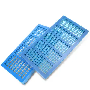 verschleißfeste entwassungs-siebplatte aus polyurethan für minen vibrationsfilter