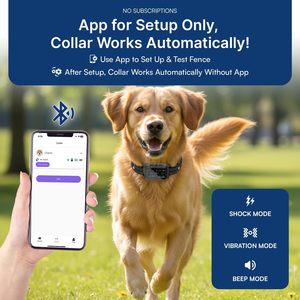 Clôture GPS My Pet Command verte, clôtures à 6 côtés ou circulaires avec application pour l'entraînement des chiens - Product Image 3