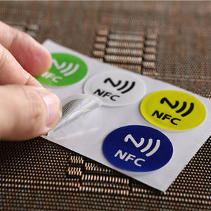 Etiqueta/Etiqueta Adhesiva NFC Personalizada con Logotipo, Chip NFC 213/215 de <span class=keywords><strong>13.56MHz</strong></span>, Etiqueta <span class=keywords><strong>RFID</strong></span> Iso14443a - Product Image 2