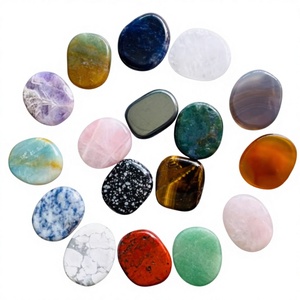 <span class=keywords><strong>Pierre</strong></span> de méditation en forme de goutte d'eau, <span class=keywords><strong>pierre</strong></span> précieuse de guérison en cristal sculptée avec technique de gravure - Product Image 3