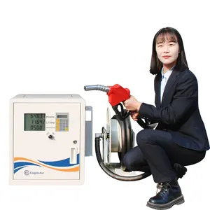 EDM Single Nozzle CPU Portable Mini Fuel Dispenser for Tanker Truck Mobile Browser Fuel Petrol Station Dispenser Calibration