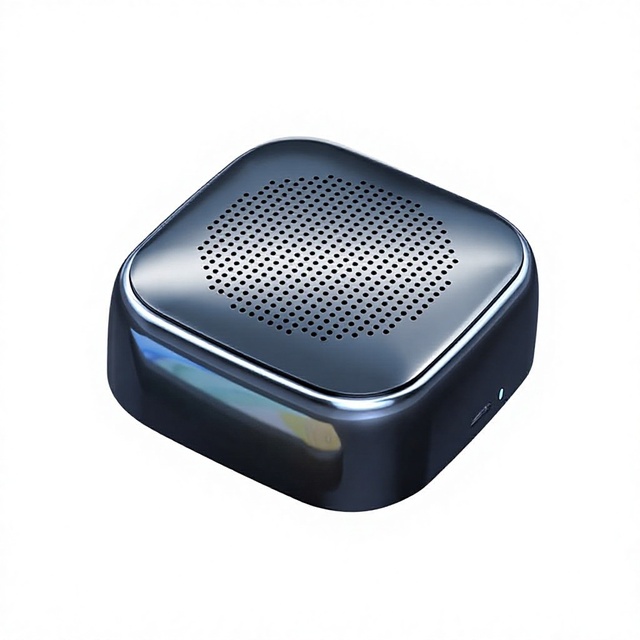 New 5.0 for 5.0 Mini Speaker Desktop Subwoofer Voice Control Plastic Rechargeable 5W Portable Outdoor AI Cash Collection
