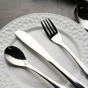Ensemble de vaisselle pour enfants standard du marché européen 430 en acier inoxydable dessin animé petite cuillère couteau à dîner <span class=keywords><strong>fourchette</strong></span> pour la fête à la maison des enfants - Product Image 3