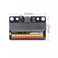 IOBIT V1 Micro Bit Expansion Board GPIO Extension Shield Compatible with BBC Microbit V1 V2 STEM Programming DIY Robot