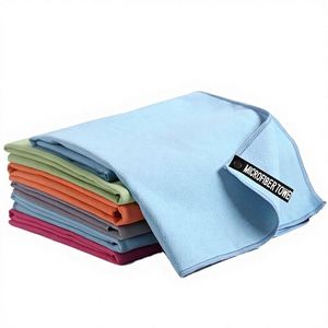 Serviette de sport de voyage en microfibre tissée à séchage rapide avec logo personnalisé, taille adulte, couleur et impression personnalisées, cadeaux promotionnels - Product Image 2