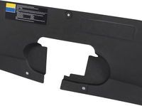 Déflecteur de déflecteur d'air supérieur du radiateur compatible avec Chevrolet Silverado 1500 2500HD 3500 2003-2007