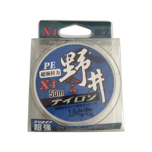 Línea de Pesca Trenzada Noji X4 Pe de 50m 3.0, Alta Resistencia a la Tensión, Línea Principal para Pesca en Roca y Océano - Product Image 2