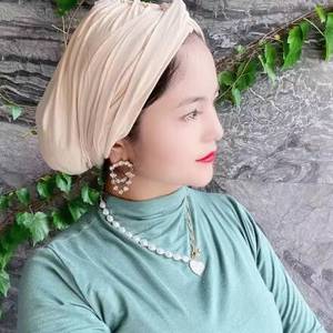 Women' Acrylic Elatic <b>Headband</b> Hat, Eco-friendly, Breathable, Lightweight, Outdoor Travel and Leiure, Suitable for All - Product Image 1
