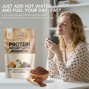 Polvere di Proteine Vegetali e Superfood OEM ad Alto Contenuto Proteico, Bevanda al Latte di Cocco con Adattogeni e Funghi - Product Image 3