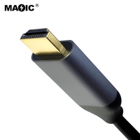 Magelei 2023 OEM Personnalisé Nouveau Câble HDMI vers VGA Câble Audio Vidéo HDMI 1080P Câble VGA mâle vers HDMI mâle avec coque métallique