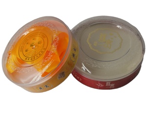 100g-150g Birdnest Holder Box Snack Container Round Plastic Food Packing Box for Candy Dates Biscuit - Product Image 1