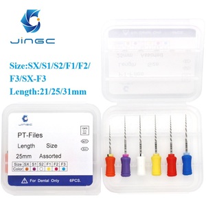 Fabrikant Productie Meerdere Taps <span class=keywords><strong>Super</strong></span> Elastische <span class=keywords><strong>Hand</strong></span> Gebruik Tandheelkundige Wortelkanaalbestanden <span class=keywords><strong>Niti</strong></span> Endo Roterende Vijlen Nikkel Titanium - Product Image 5