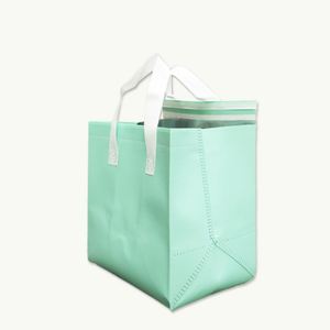 Bolsa Térmica Reutilizable Ecológica con Logotipo Personalizado, de Tela No Tejida y Lámina de Aluminio para Comida para Llevar - Product Image 1