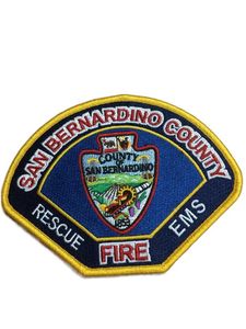 Écusson personnalisé brodé thermocollant avec bordure Merrow réfléchissante, motif <span class=keywords><strong>Winthrop</strong></span> Harbor Master, pour les pompiers - Product Image 3