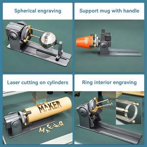 Grabador Láser <span class=keywords><strong>ATOMSTACK</strong></span> X20 <span class=keywords><strong>Pro</strong></span> <span class=keywords><strong>A20</strong></span> S20 <span class=keywords><strong>130W</strong></span>, Máquina de Grabado DIY con Rodillo Rotatorio R1Pro para Vasos, Anillos y Tazas - Product Image 6